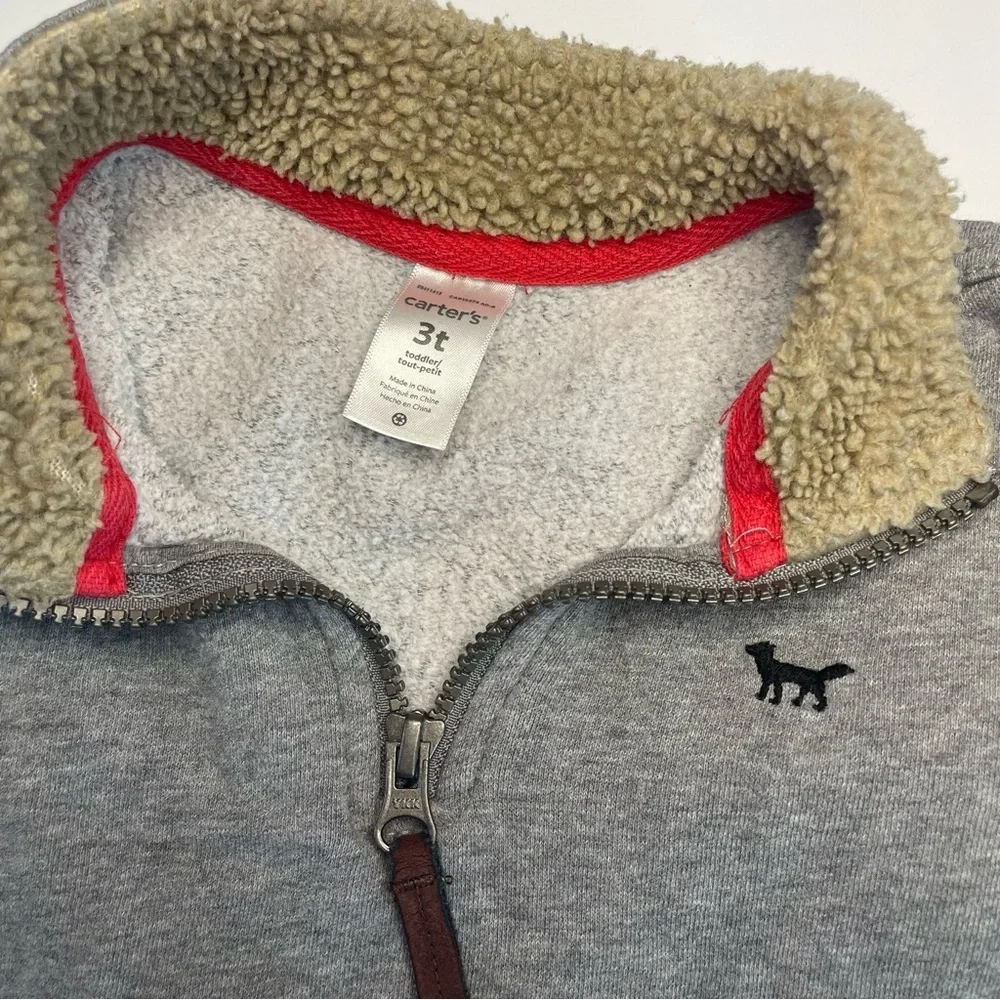 Carter’s 3T GRAY Pullover Sweat Shirt PRELOVED